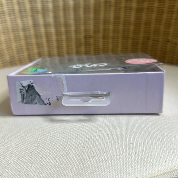 New In Package Sparkly Cylo Pop Silver Glitter Water Fall AirPod Pro Clear Case - Picture 7 of 8